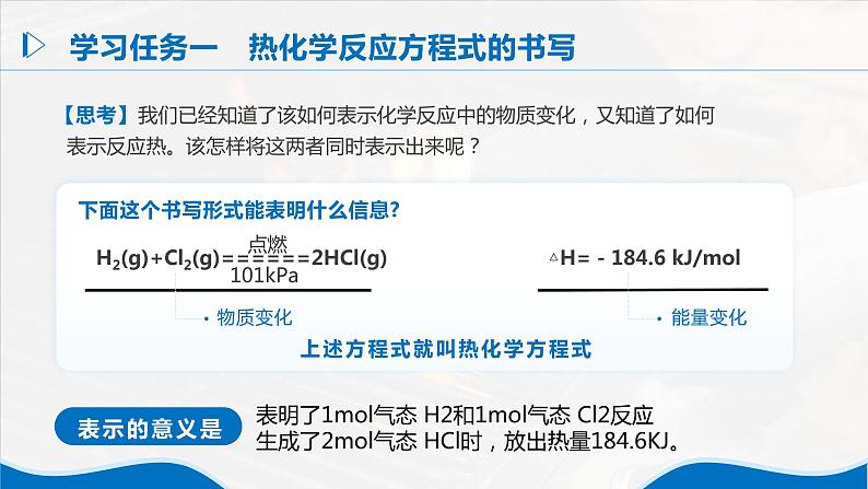 1.1《反应热——热化学反应方程式、燃烧热》(第2课时)课件04