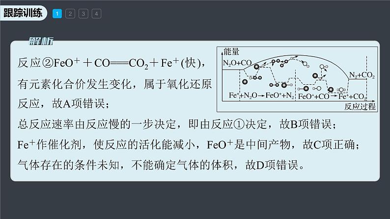 专题2第一单元 化学反应速率 微专题5 化学反应历程与化学反课件PPT第7页