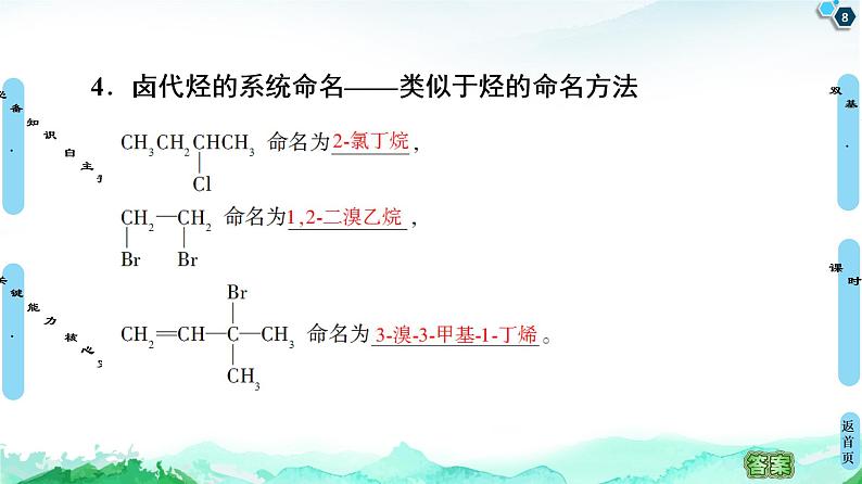 第3章 第1节 卤代烃 课件【新教材】人教版(2019)高中化学选择性必修3第8页