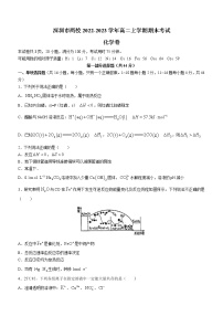 广东省深圳市两校2022-2023学年高二上学期期末考试化学试题（Word版含答案）