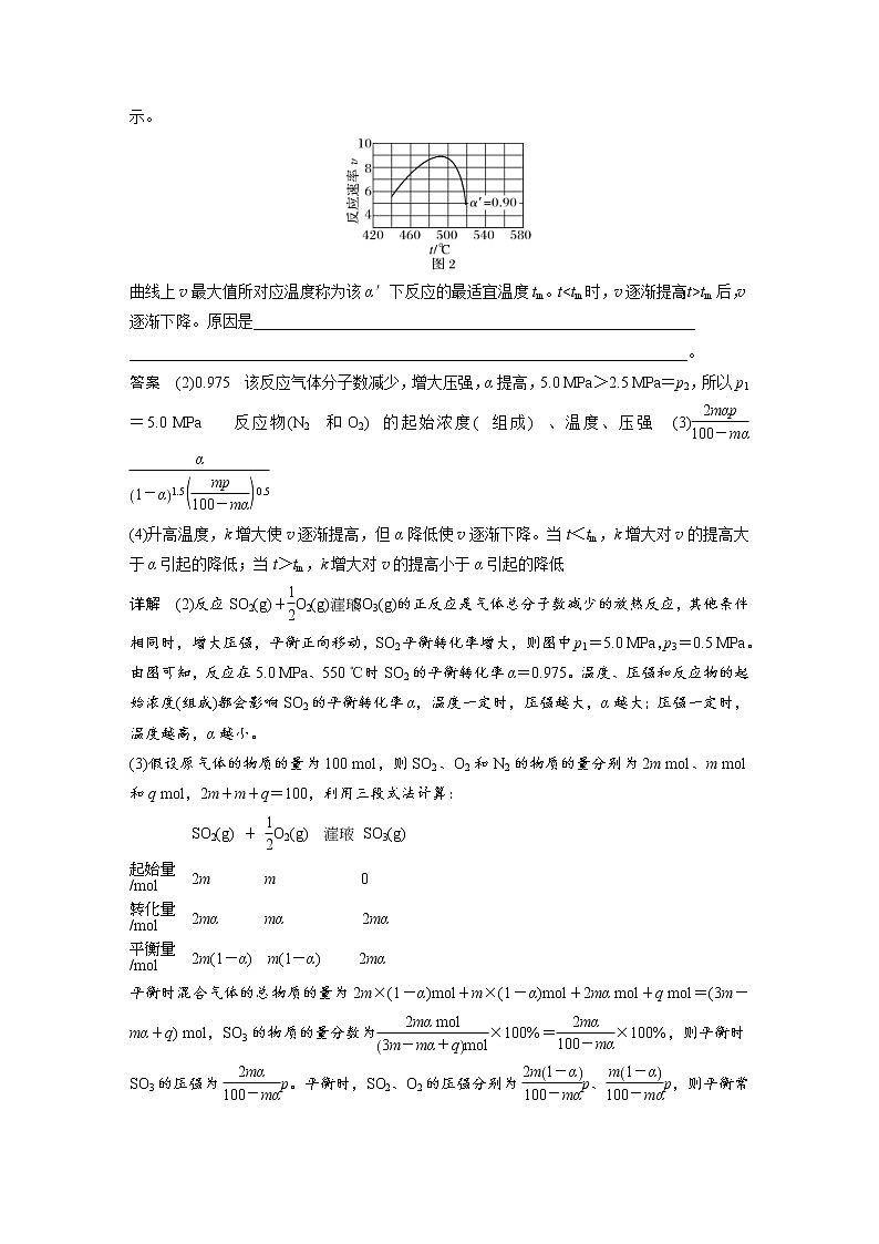 2023年高考化学二轮复习(新高考版)专题15速率常数、平衡常数的分析应用(教师版)第3页