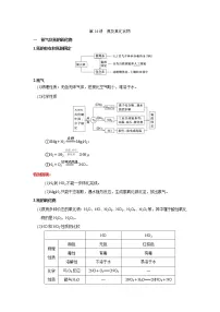 第16讲 氮及其化合物（讲义）（原卷版）-2023年高考化学一轮复习必做提升讲义（夯基础·再突破）