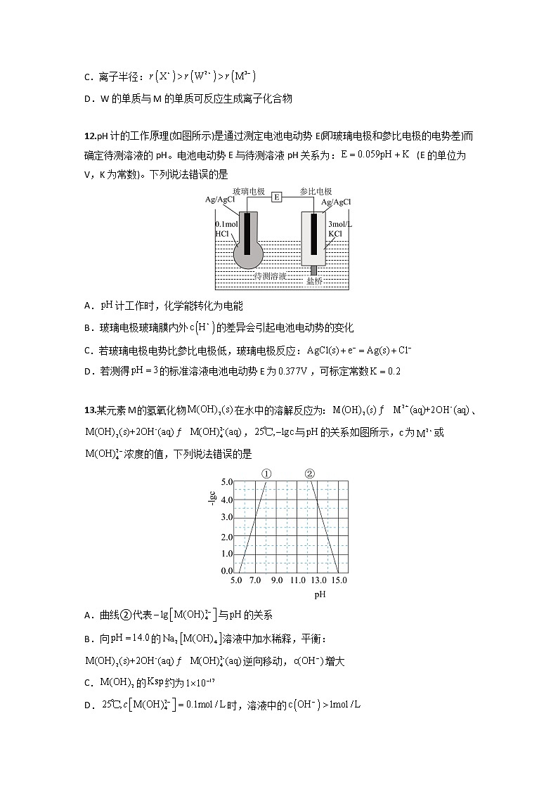 黄金卷05-【赢在高考·黄金8卷】备战2023年高考化学模拟卷(全国专用版)(考试版)第3页