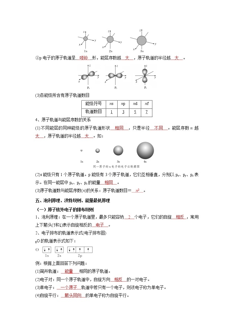 (寒假班)人教版高中化学选择性必修二同步讲义第一章  原子结构与性质  第一节 原子结构（解析版）03