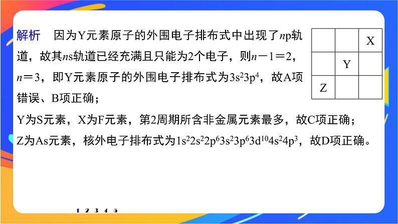 高中化学苏教版选择性必修2 专题2 第二单元 微专题2 元素推断与元素周期律的综合应用课件PPT06
