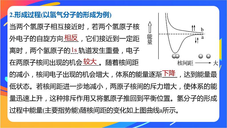 高中化学苏教版选择性必修2 专题3 第三单元 第1课时 共价键的形成及类型课件PPT06