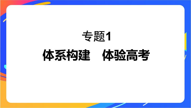 专题1 化学反应与能量变化 体系构建 体验高考课件PPT01