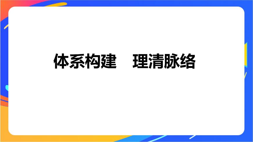 專題1 化學(xué)反應(yīng)與能量變化  體系構(gòu)建　體驗(yàn)高考課件PPT第3頁(yè)