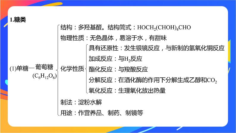 专题6 生命活动的物质基础——糖类、油脂、蛋白质 体系构建 体验高考课件PPT04