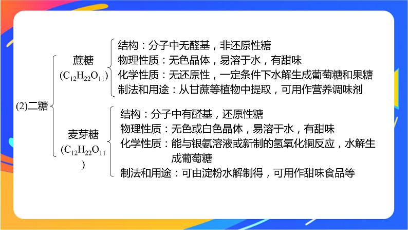 专题6 生命活动的物质基础——糖类、油脂、蛋白质 体系构建 体验高考课件PPT06