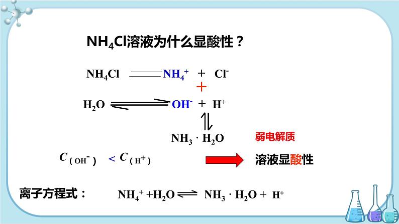 人教版高中化学选择性必修1·第三章 第三节 第1课时 盐类的水解的实质、规律(课件PPT)06