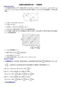 06 考向6 电解质溶液的图像分析——对数曲线（附答案解析）-备战2023年高考化学大二轮专题突破系列（全国通用）