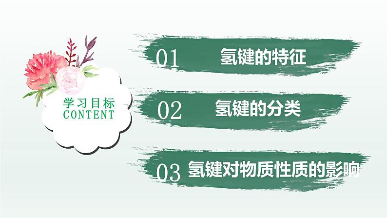 2.3.4分子结构与物质的性质(第4课时 氢键及其对物质性质的影响)(课件精讲)-高二化学同步课件精讲及习题精练(人教版选择性必修2)02