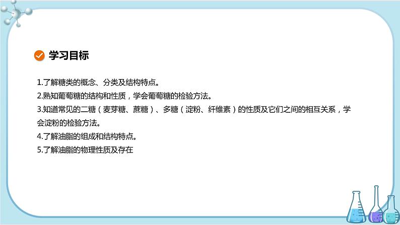 苏教版高中化学选择性必修3·专题6 第一单元 糖类和油脂(课件PPT)02