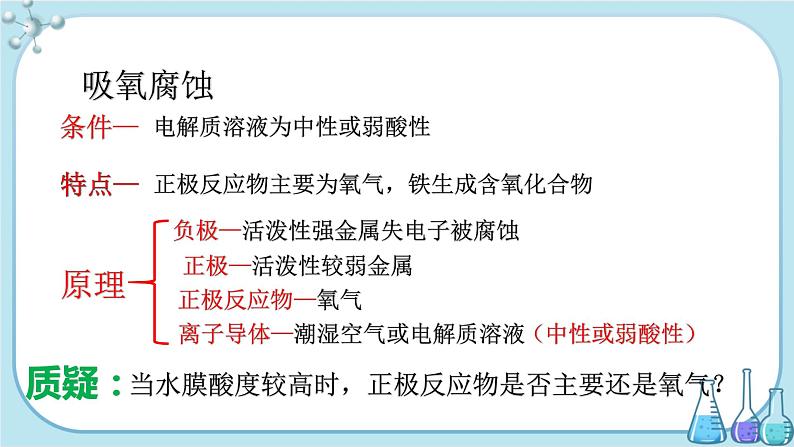 苏教版高中化学选择性必修1·专题1 第三单元 金属的腐蚀与防护(课件PPT)06