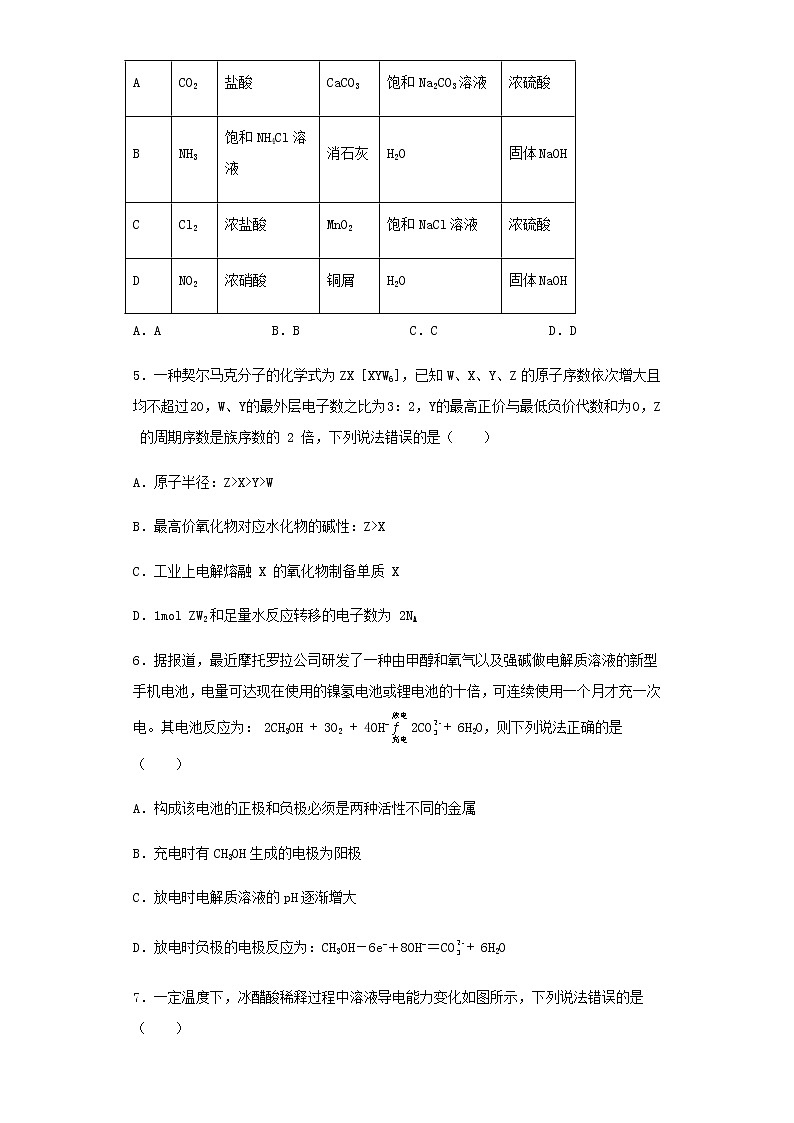 2022-2023学年青海省西宁市高三高考第二次模拟理科综合化学试卷含解析第2页