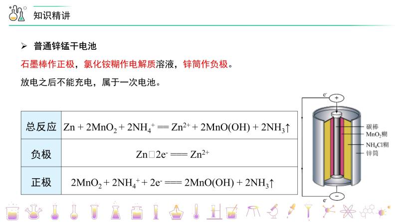 高中化学新教材同步必修第二册课件+讲义 第12讲 化学反应与能量变化（三）化学电池08