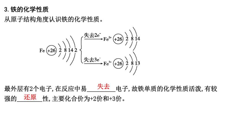 2024届高考化学一轮复习课件 第三章 金属及金属材料 第2讲 铁及其化合物05