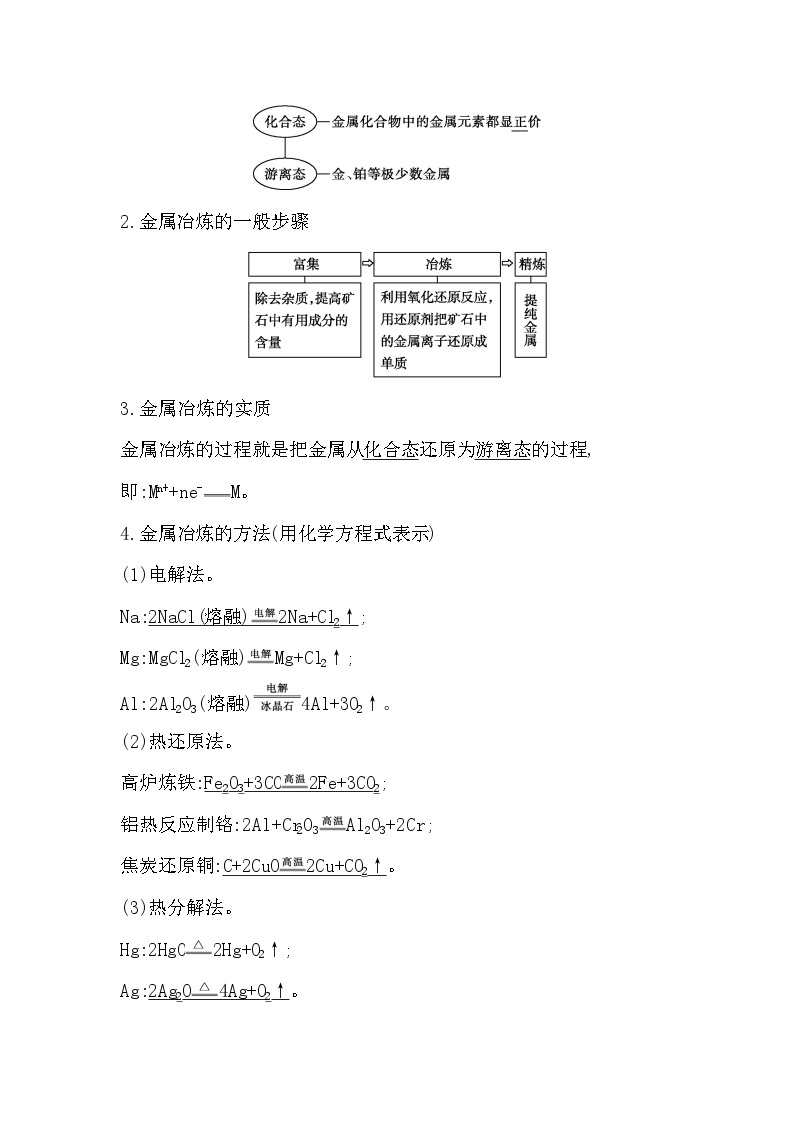 2024届高考化学一轮复习课件 第三章 金属及金属材料 第3讲 金属材料 金属矿物的开发利用03