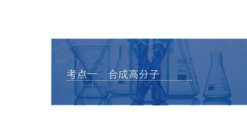 2024年高考化学一轮总复习 第11单元 第7讲 有机合成 合成高分子 课件第4页