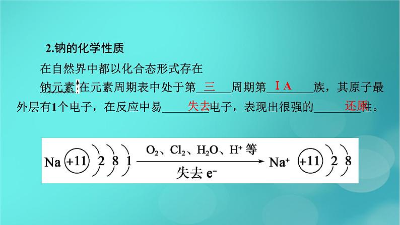 新教材适用2024版高考化学一轮总复习第3章金属及其化合物第6讲钠及其重要化合物课件第7页