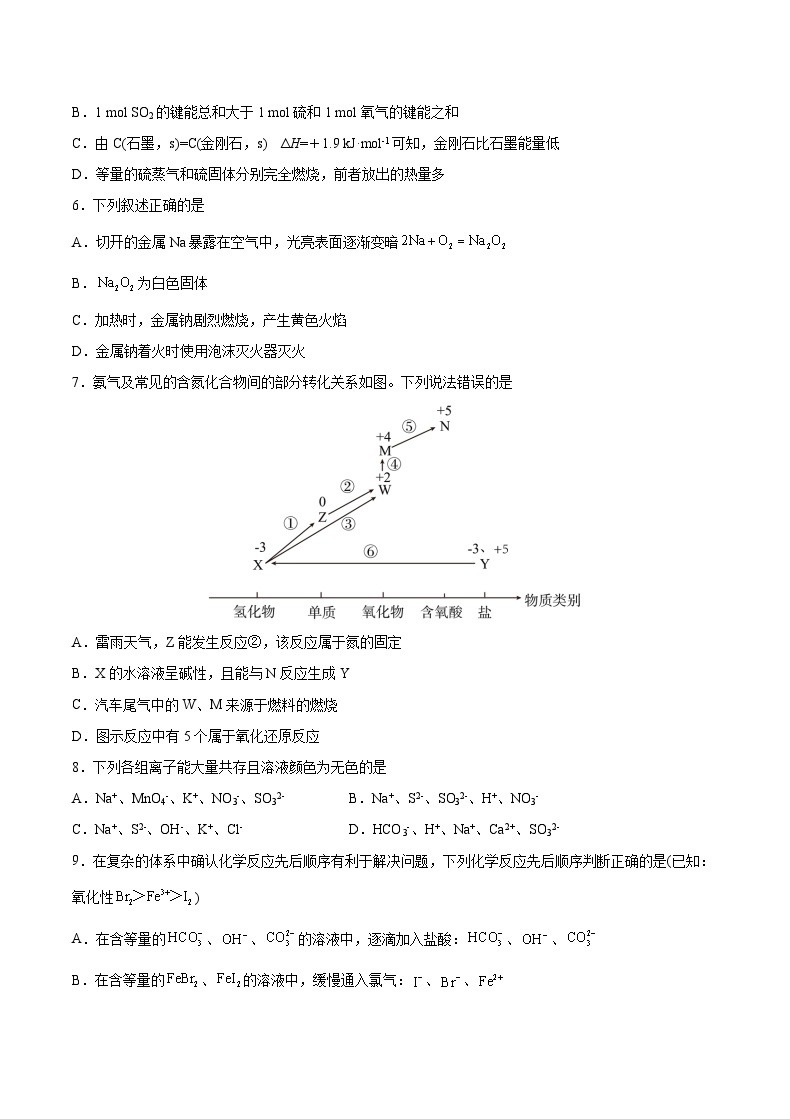 重庆市2022-2023学年高二下学期6月月考化学试题（Word版含答案）02