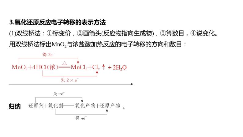 2024年高考化学一轮复习（新高考版） 第1章 第4讲　氧化还原反应的概念和规律 练习课件08