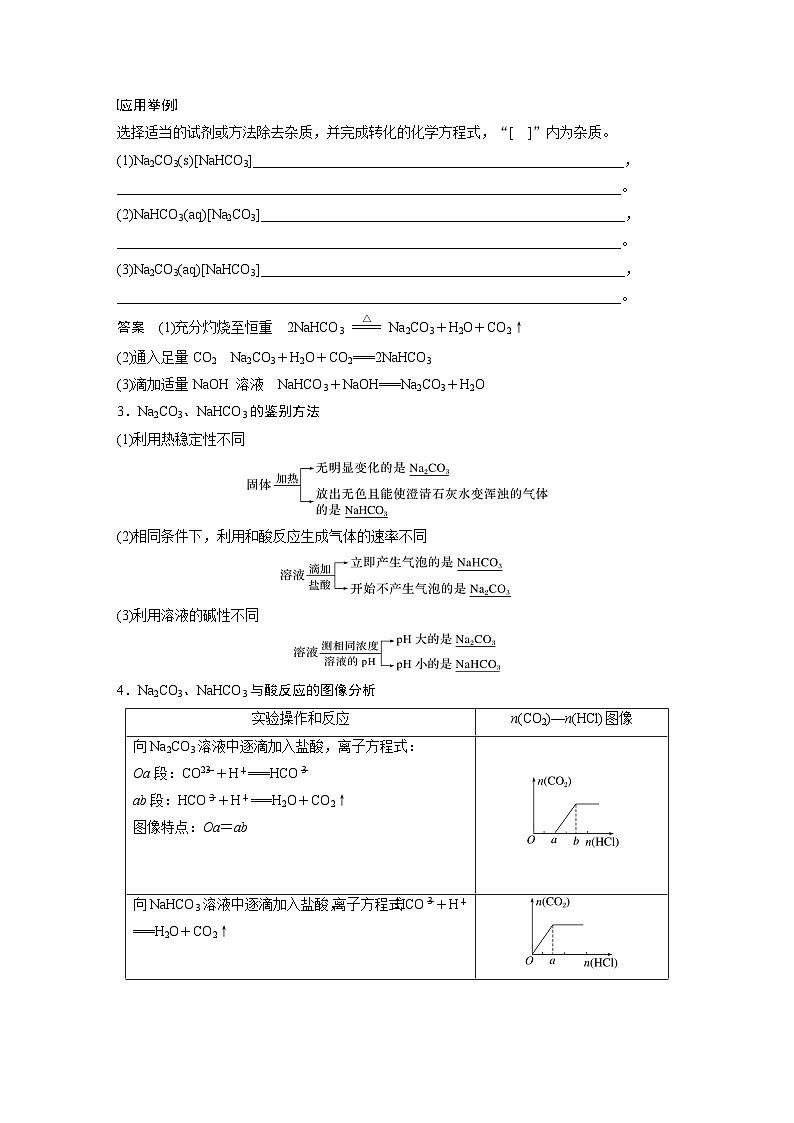 2024年高考化学一轮复习(新高考版) 第4章 第13讲 碳酸钠和碳酸氢钠 碱金属 练习课件02