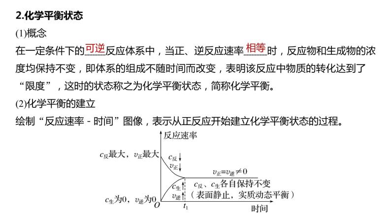 2024年高考化学一轮复习（新高考版） 第8章 第46讲　化学平衡状态与平衡常数 练习课件06