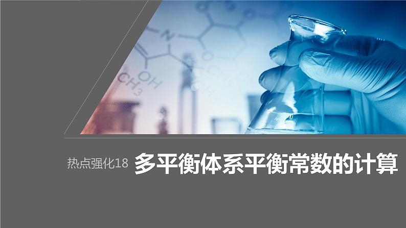 2024年高考化学一轮复习(新高考版) 第8章 热点强化18 多平衡体系平衡常数的计算 课件01