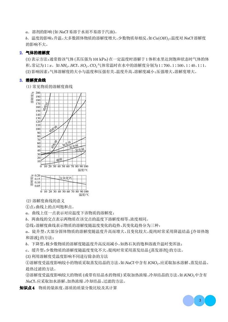 第02讲 物质的量浓度与溶液的配制(讲义)(解析版)2024年高考化学一轮复习讲练测(新教材新高考)第3页