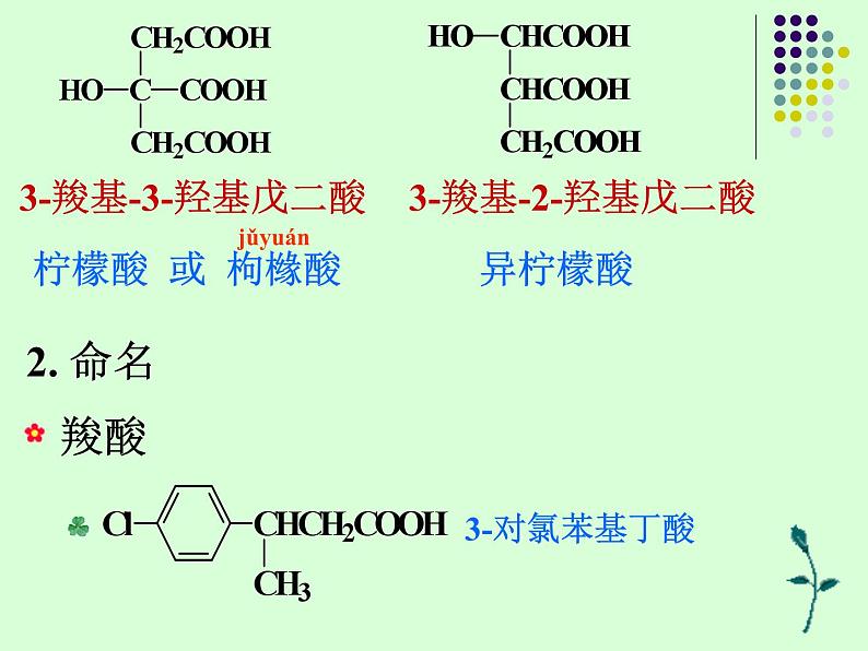 2021届苏高中化学竞赛理论辅导课件-有机化学(提升)10羧酸和取代羧酸第5页