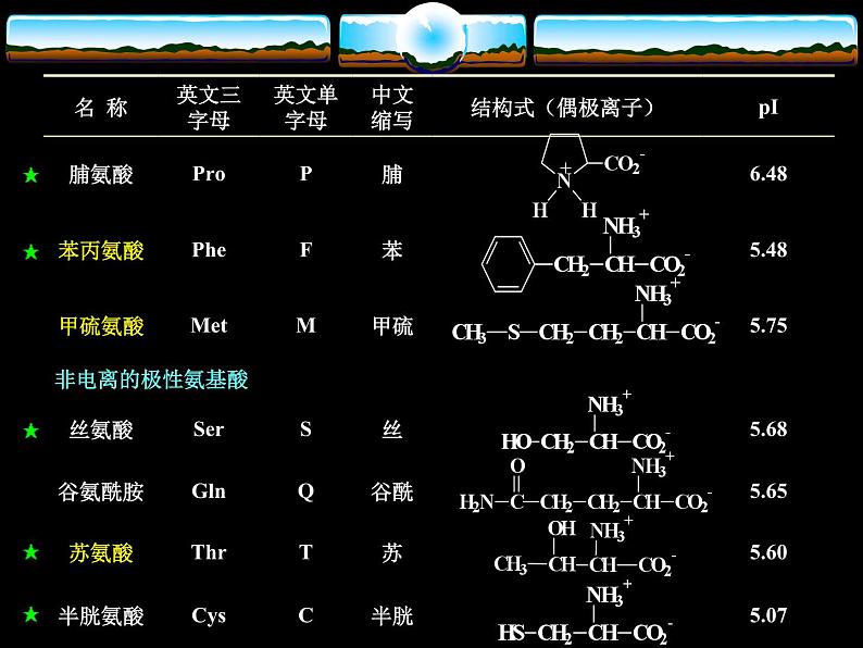 2021届苏高中化学竞赛理论辅导课件-有机化学(提升)16氨基酸06