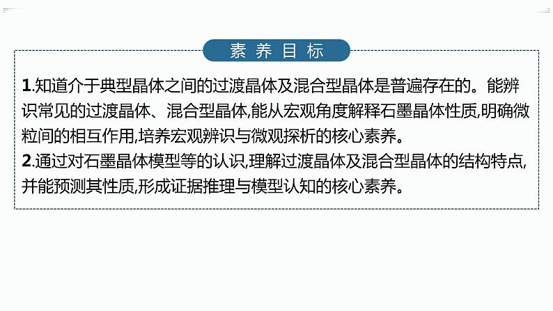 高中化学选择性必修二(人教A版)第三章 第3节 第2课时 过渡晶体与混合型晶体 练习课件02
