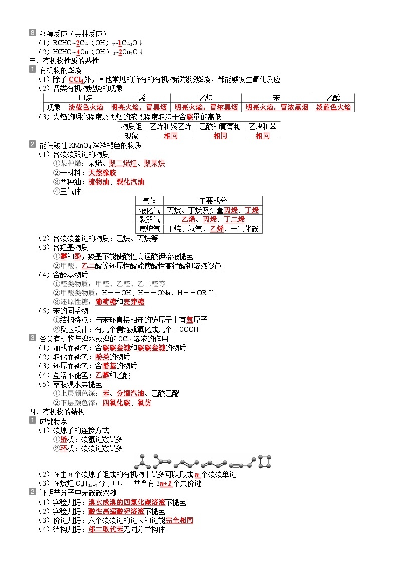 回归教材重难点06  “10种”官能团性质回放-高考化学三轮冲刺过关（新高考专用） 试卷03