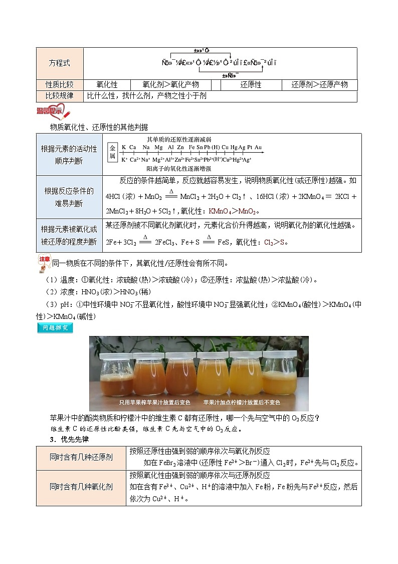 【暑假初升高】人教版化學(xué)初三（升高一）暑假預(yù)習(xí)-第05講  氧化還原反應(yīng)——氧化劑與還原劑 氧化還原反應(yīng)規(guī)律 （原卷版）第3頁(yè)