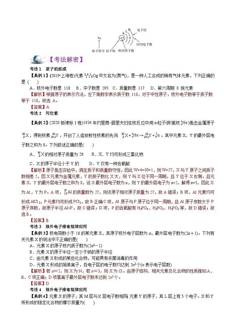 高考化学二轮复习解密05 物质结构元素周期律(讲义)(含解析)第3页