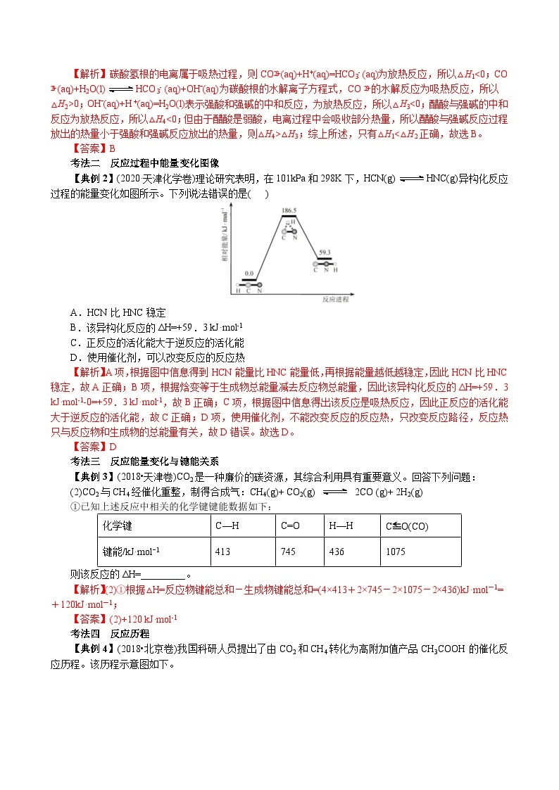 高考化学二轮复习解密08  化学反应与能量(讲义)（含解析）03