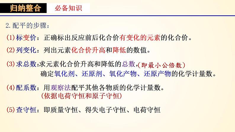 第5讲 氧化还原反应方程式的书写与配平-【精梳精讲】2024年高考化学大一轮精品复习课件(新教材)08
