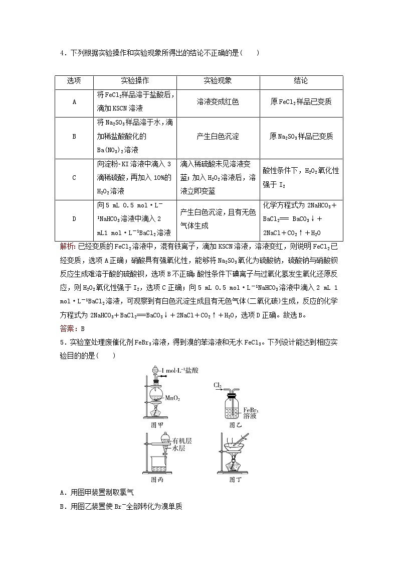 2023高考化學(xué)二輪專題復(fù)習(xí)與測試題型強(qiáng)化練二化學(xué)實(shí)驗(yàn)題解題指導(dǎo)第2頁