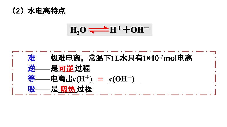 3.2.1 水的电离 溶液的酸碱性与pH课件PPT第5页