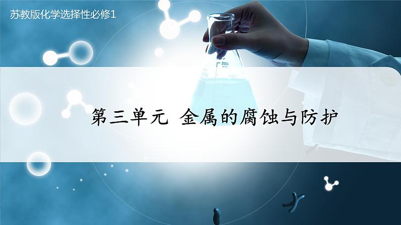 【苏教版】化学选择性必修1 《金属的腐蚀与防护》1.3 金属的腐蚀与防护 课件第1页