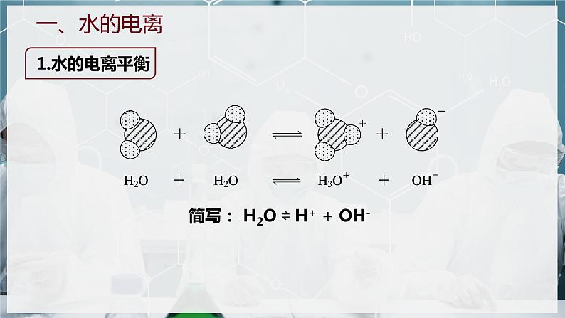 【苏教版】化学选择性必修1 《弱电解质的电离平衡》3.1.3水的电离与离子积常数 课件03