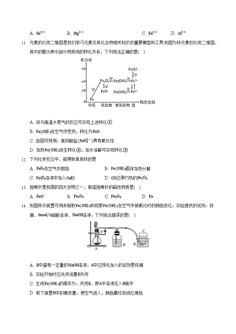 3.1.2 铁及其化合物(2)-高一化学同步备课系列(人教版必修第一册)(解析版)第3页