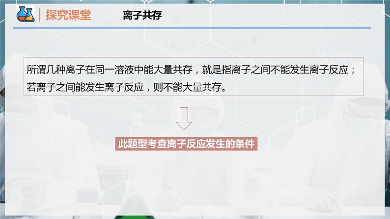 【人教版】化学必修一 《离子反应》第3课时 离子反应的应用 课件第3页
