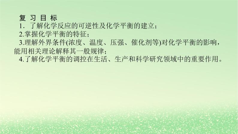 2024版新教材高考化学全程一轮总复习第七章化学反应速率与化学平衡第23讲化学平衡状态化学平衡移动课件02