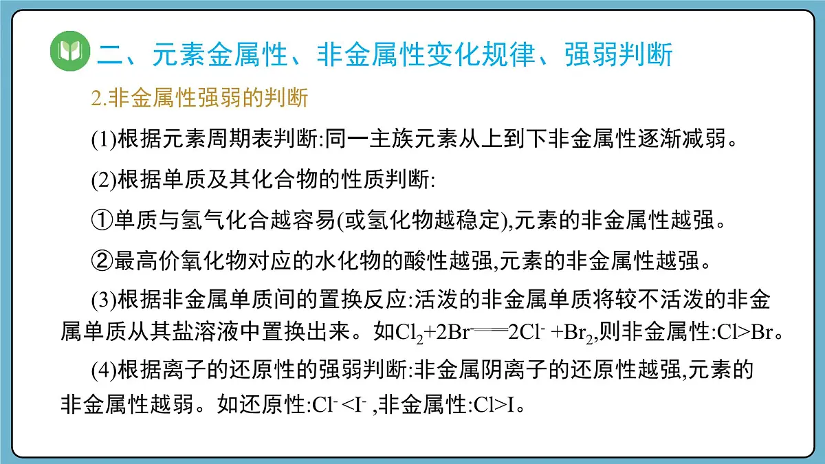 4.2.2 元素周期表和元素周期律的应用(课件)——2023-2024学年高一上学期化学人教版(2019)必修第一册第8页