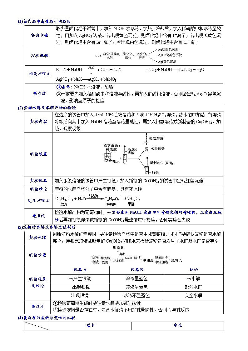 表格逻辑型实验方案的设计与评价(附答案解析)-备战2023年高考化学大二轮专题突破系列(全国通用)第3页