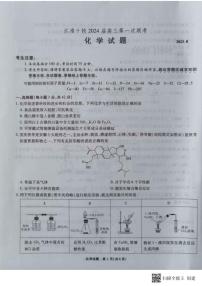 安徽省江淮十校2024届高三上学期第一次联考化学试题（扫描版含答案）