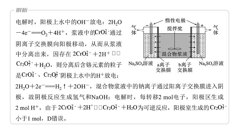 2024年高考化学一轮复习课件(鲁科版)第6章 热点强化16 电解原理创新应用08